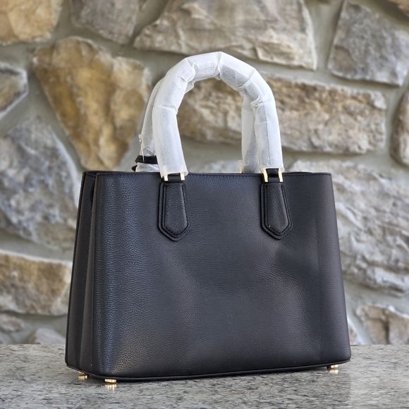 Michael Kors Adele Medium Black Satchel - Picture 3 of 7